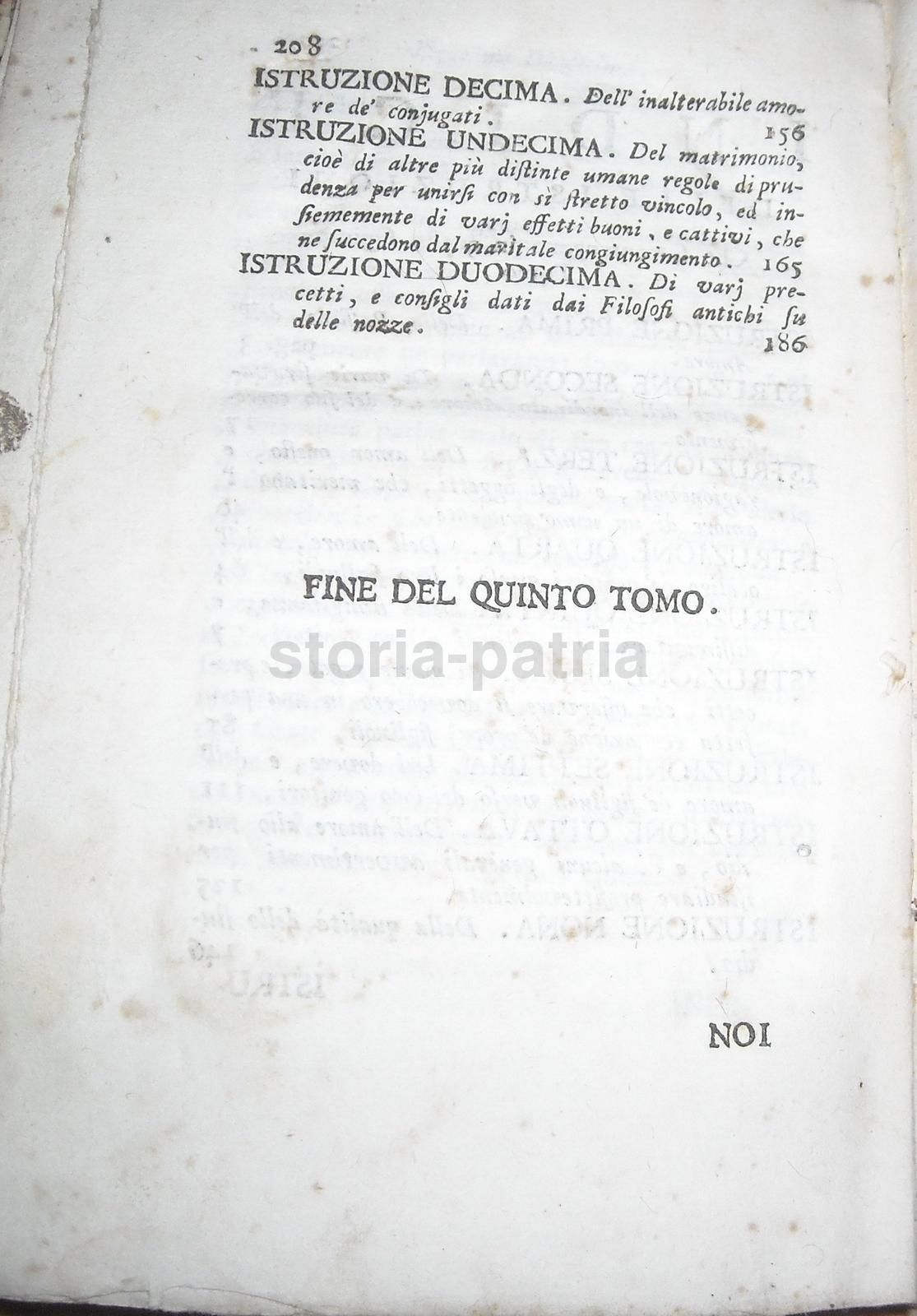 Idea Della Vera Onestà, De Rossi 1776 Venezia Zatta 5 Volumi Stemmi