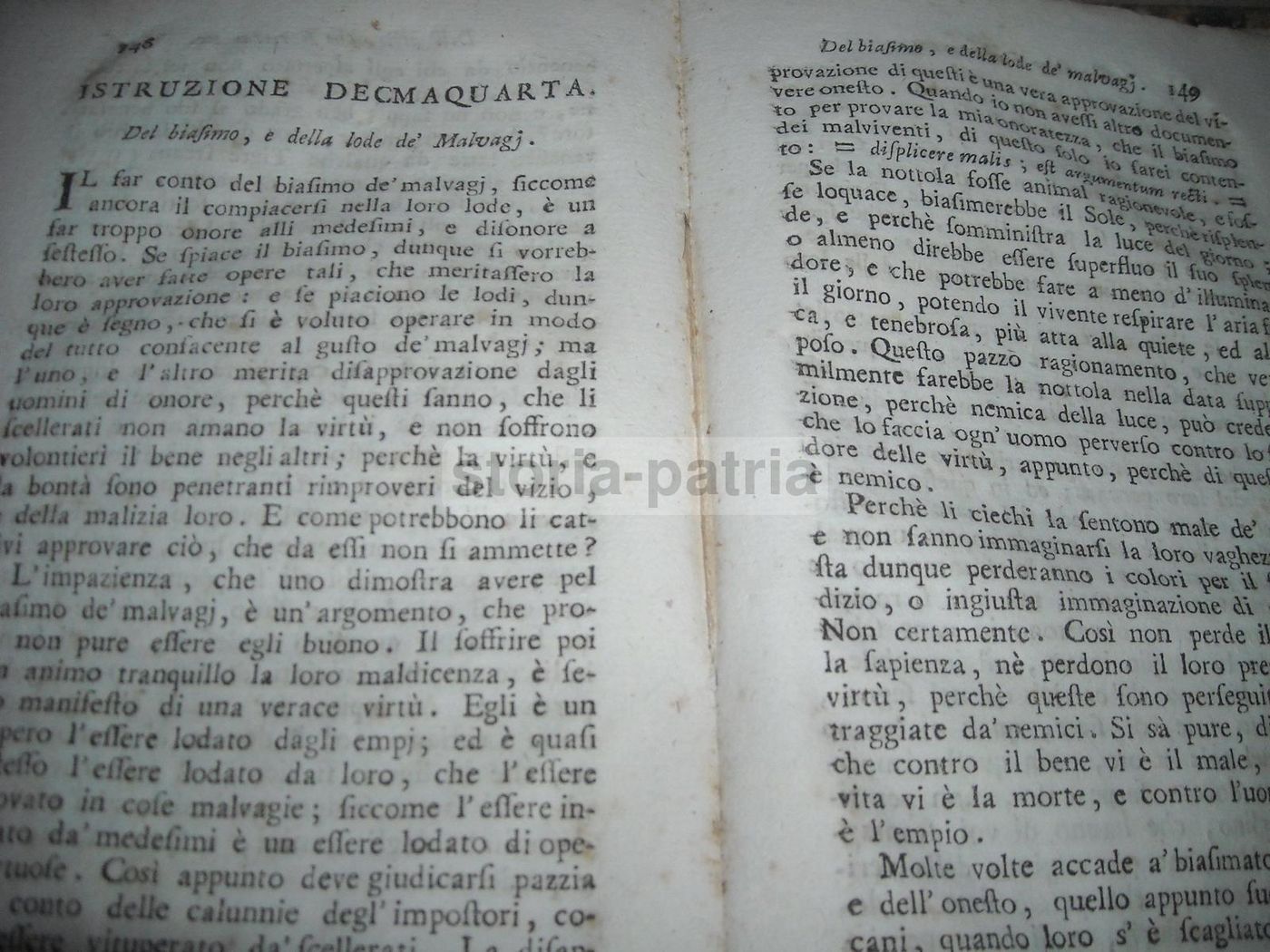 Idea Della Vera Onestà, De Rossi 1776 Venezia Zatta 5 Volumi Stemmi