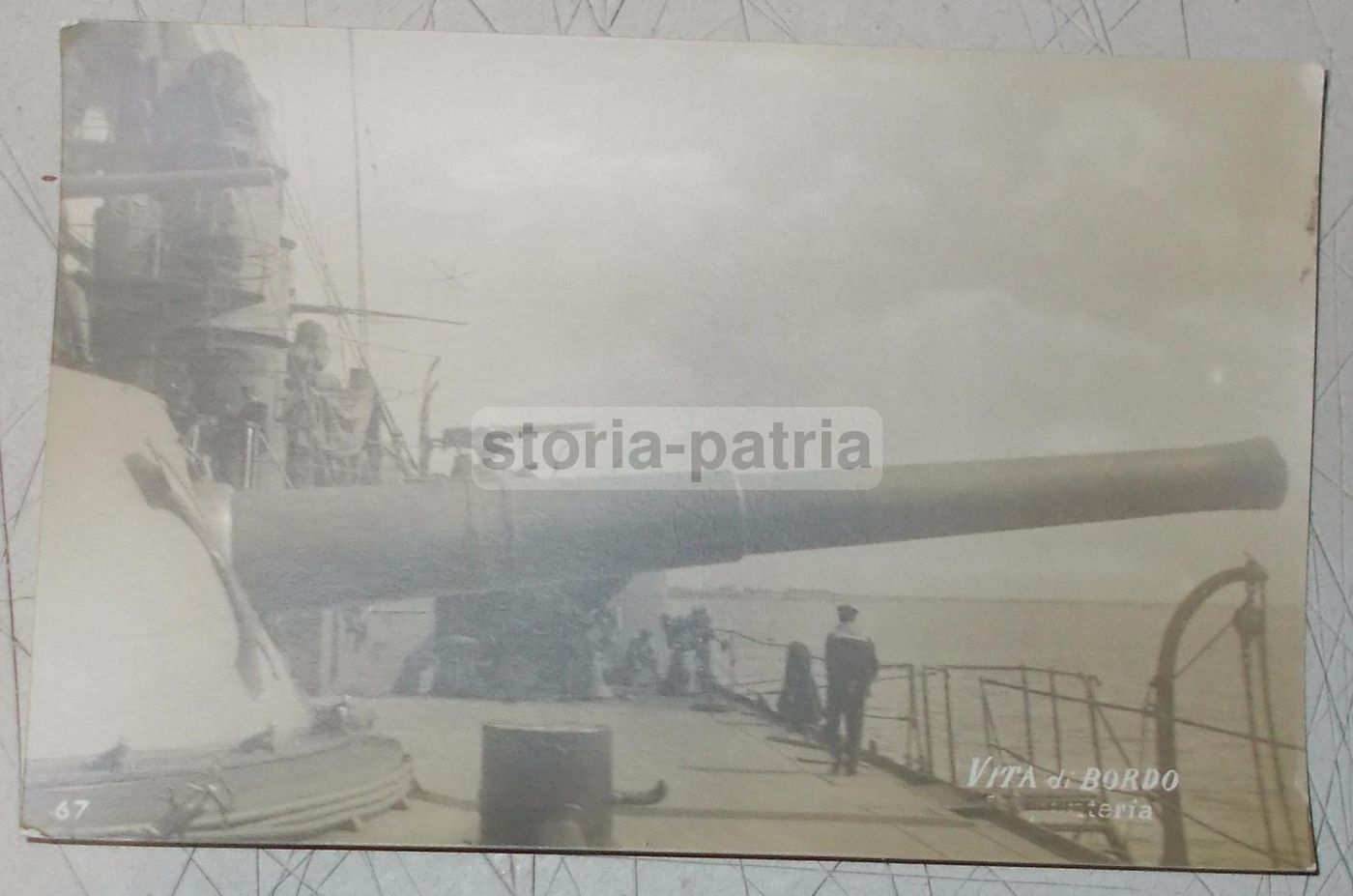 Foto Cartolina Marina Militare Italiana Esercitazione Anni '20