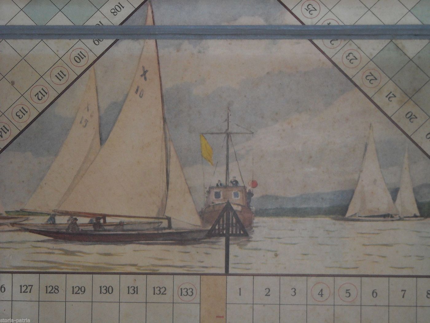Regata Kellner: Gioco Da Tavolo Nautico Vintage, Anni '30