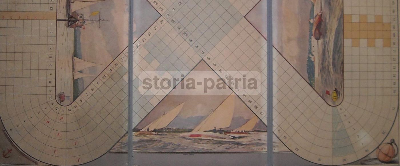 Regata Kellner: Gioco Da Tavolo Nautico Vintage, Anni '30