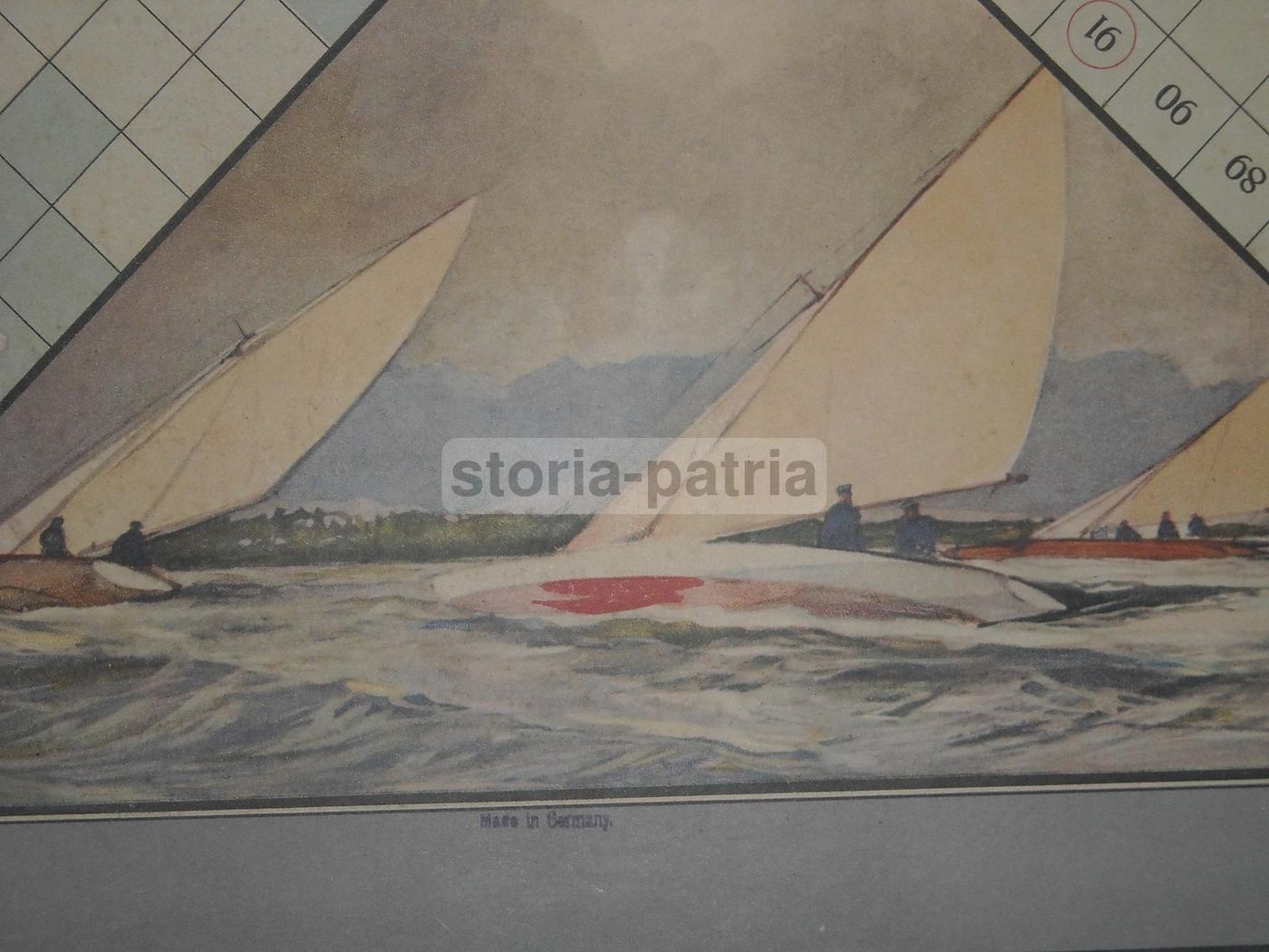 Regata Kellner: Gioco Da Tavolo Nautico Vintage, Anni '30
