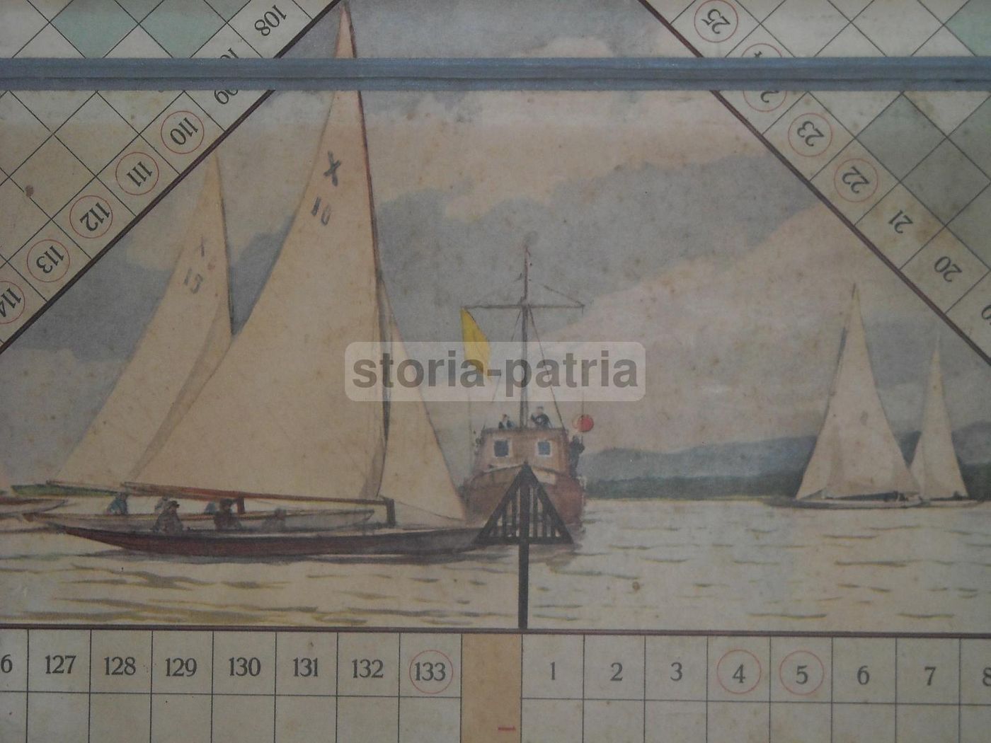 Regata Kellner: Gioco Da Tavolo Nautico Vintage, Anni '30