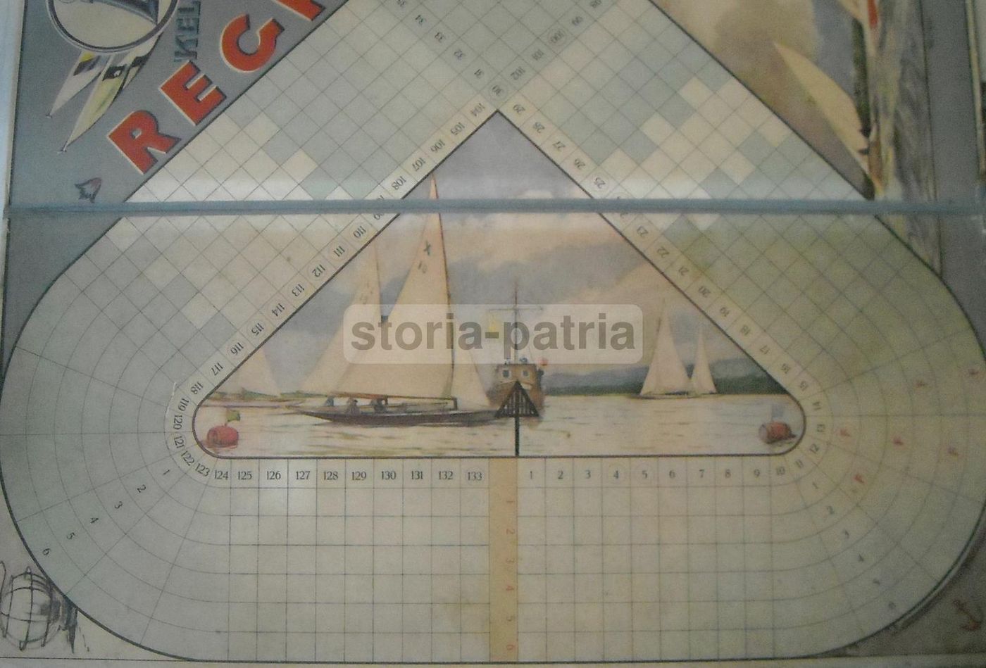 Regata Kellner: Gioco Da Tavolo Nautico Vintage, Anni '30