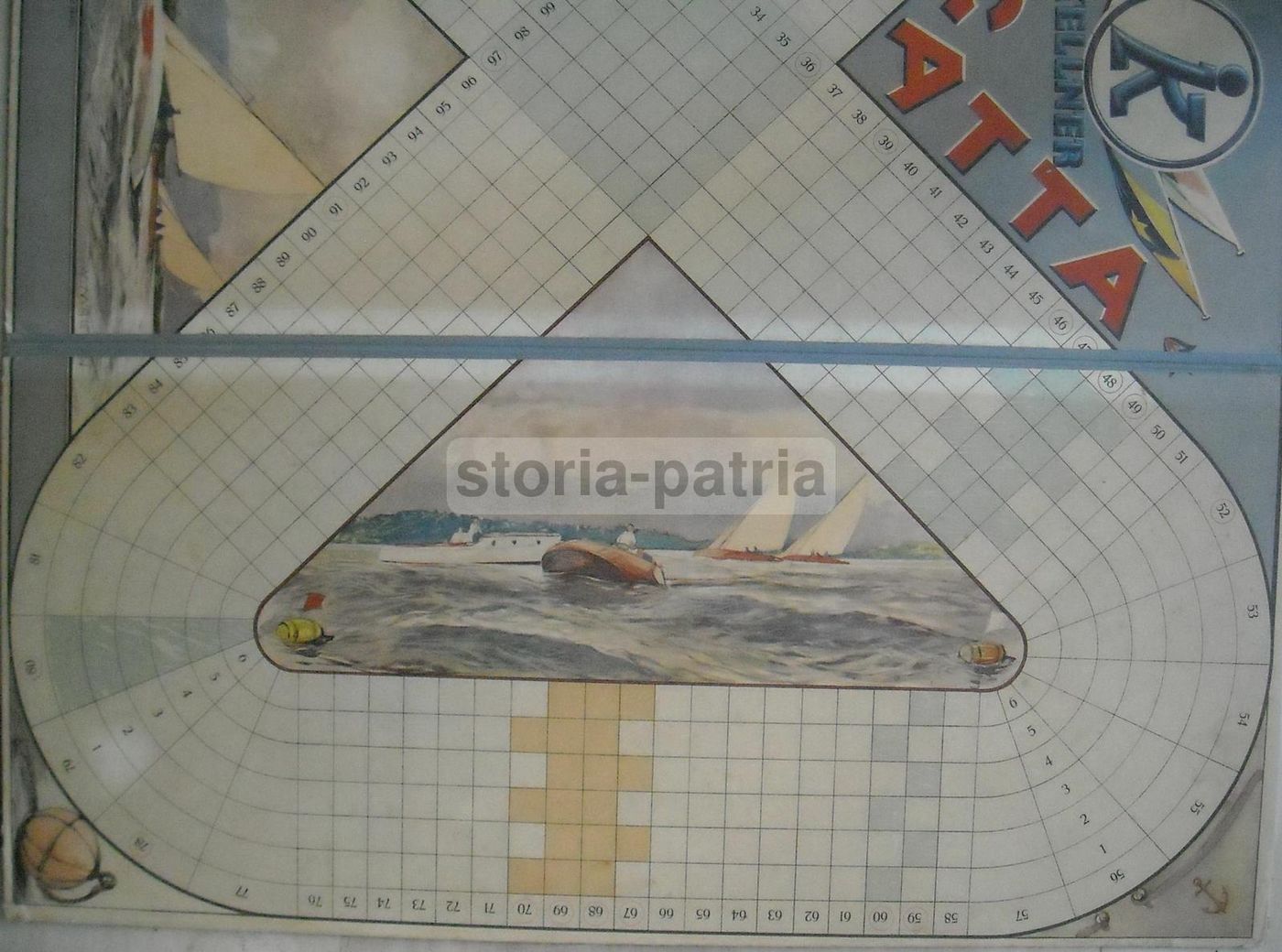 Regata Kellner: Gioco Da Tavolo Nautico Vintage, Anni '30