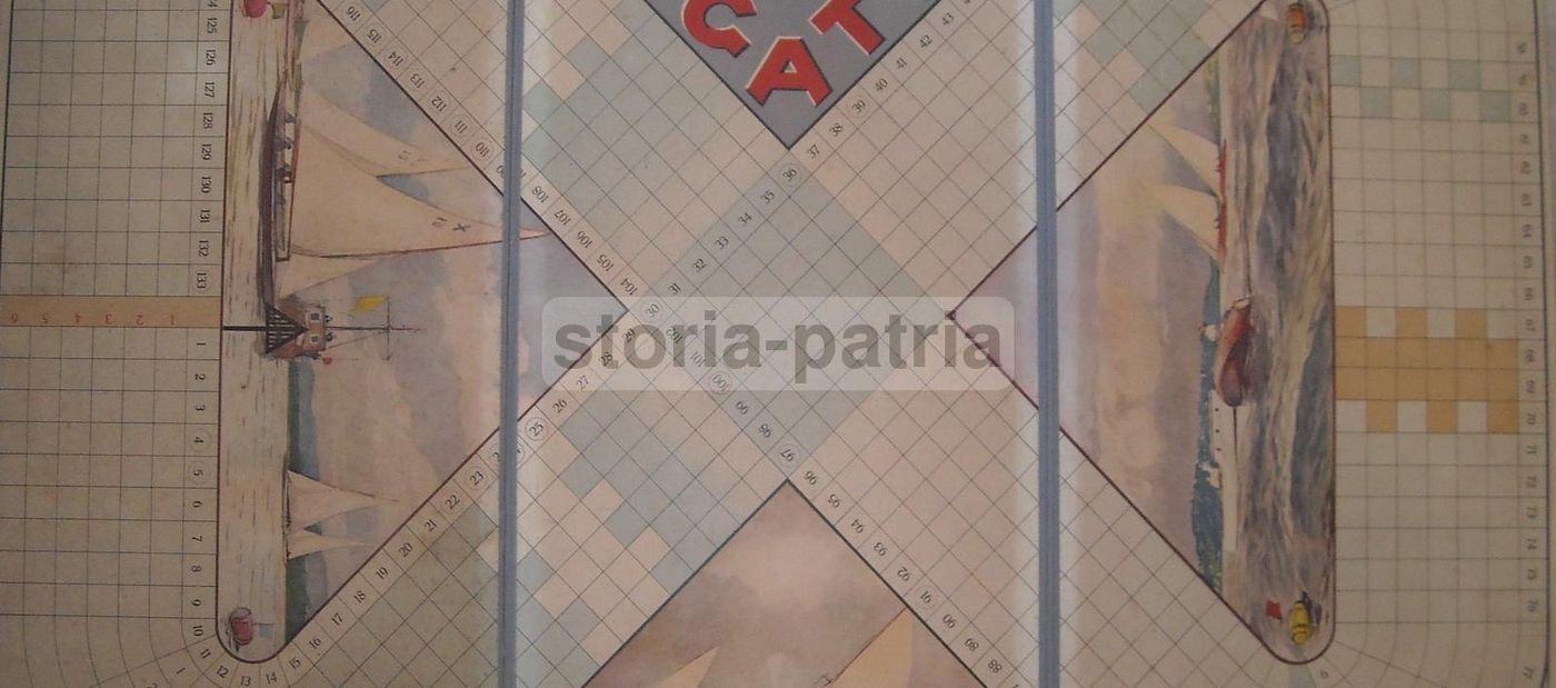 Regata Kellner: Gioco Da Tavolo Nautico Vintage, Anni '30