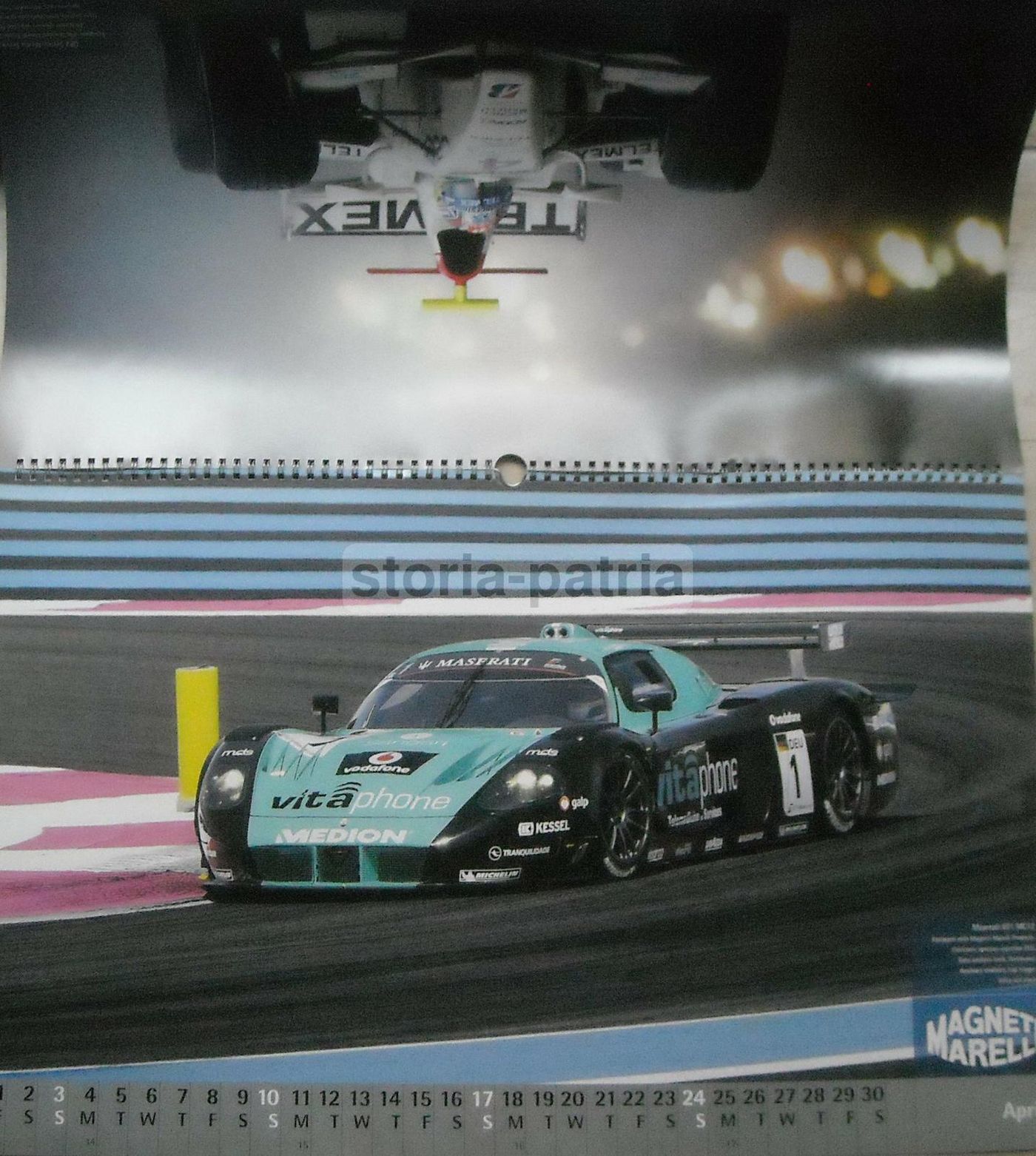 Calendario Magneti Marelli 2011 Automobilismo Corse Auto Moto