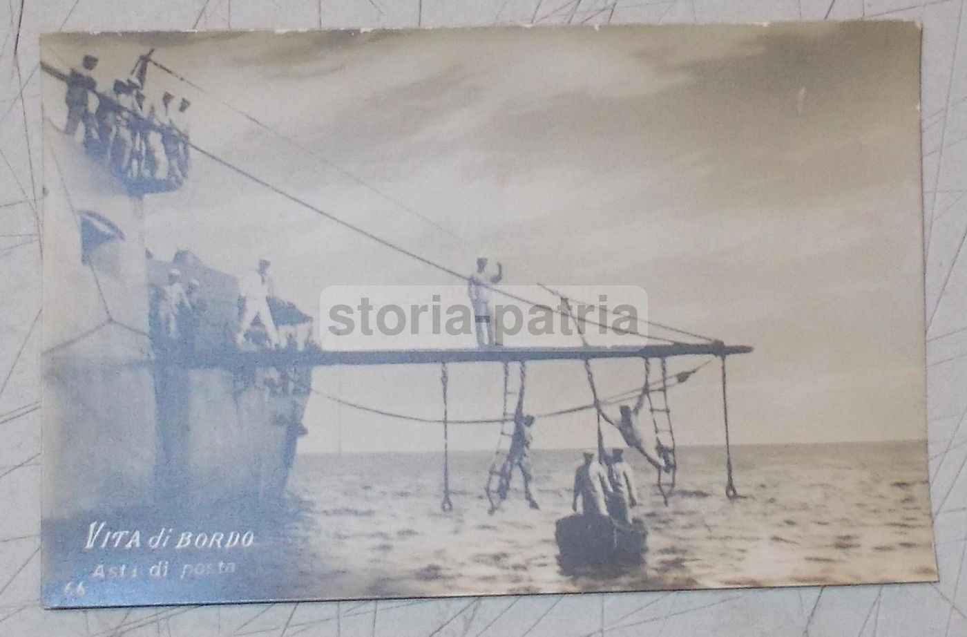 Foto Cartolina Della Marina Militare Italiana, Esercitazione Navale Anni '20