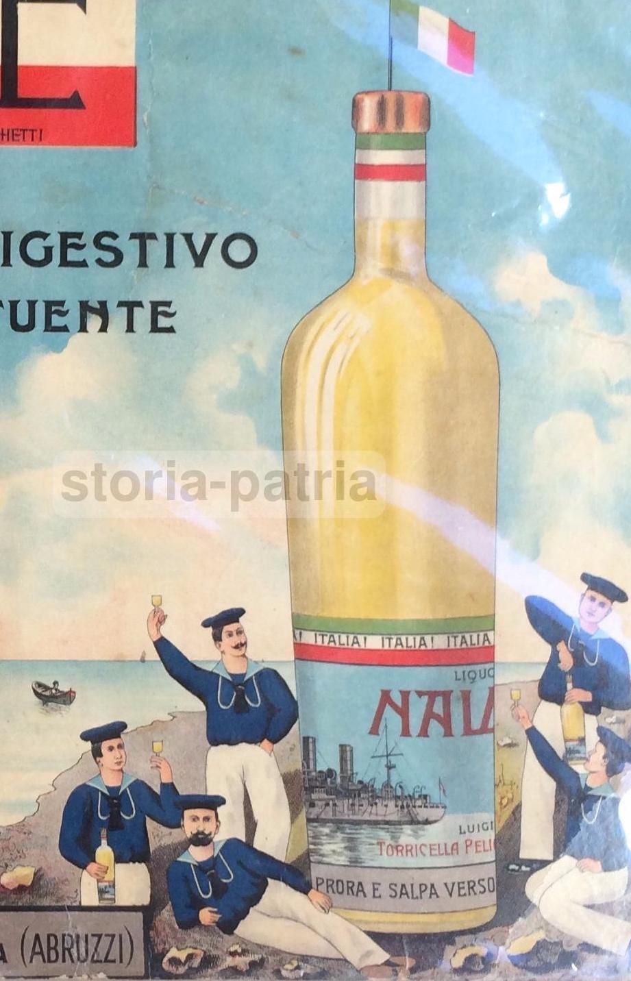 Pannello Pubblicitario Liquore Nave, Persichetti, Torricella Peligna