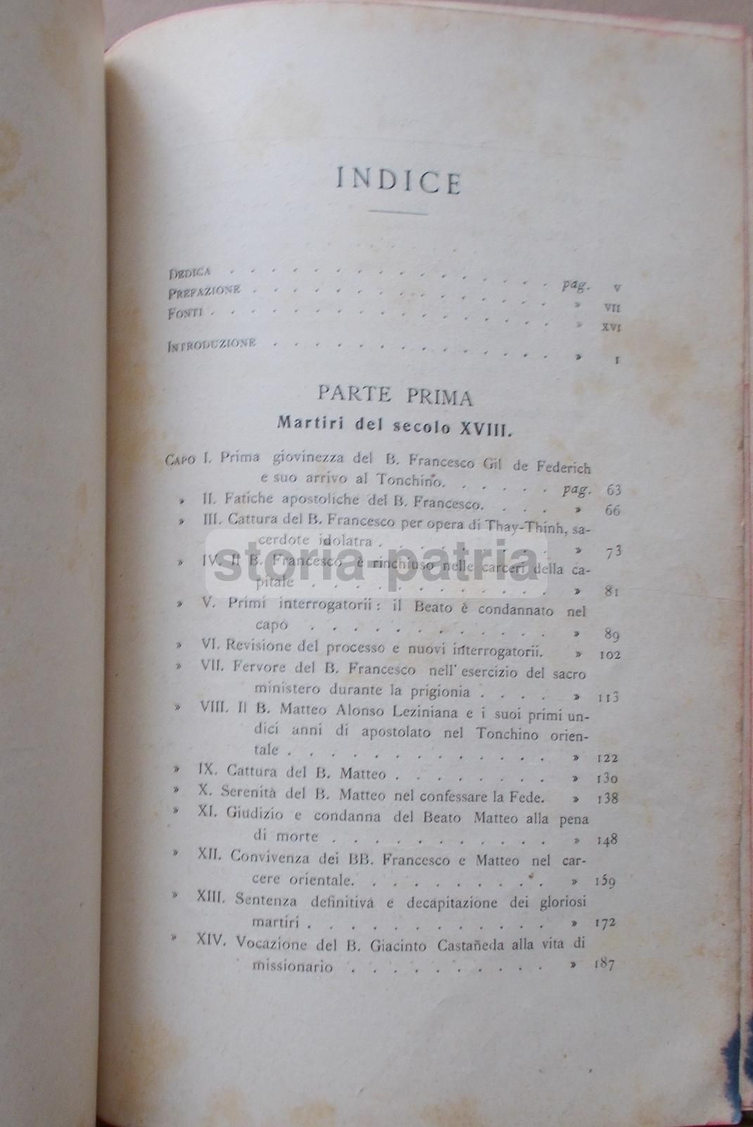 Gli Otto Martiri Tonchinesi Domenicani Beatificati 1906 Clementi