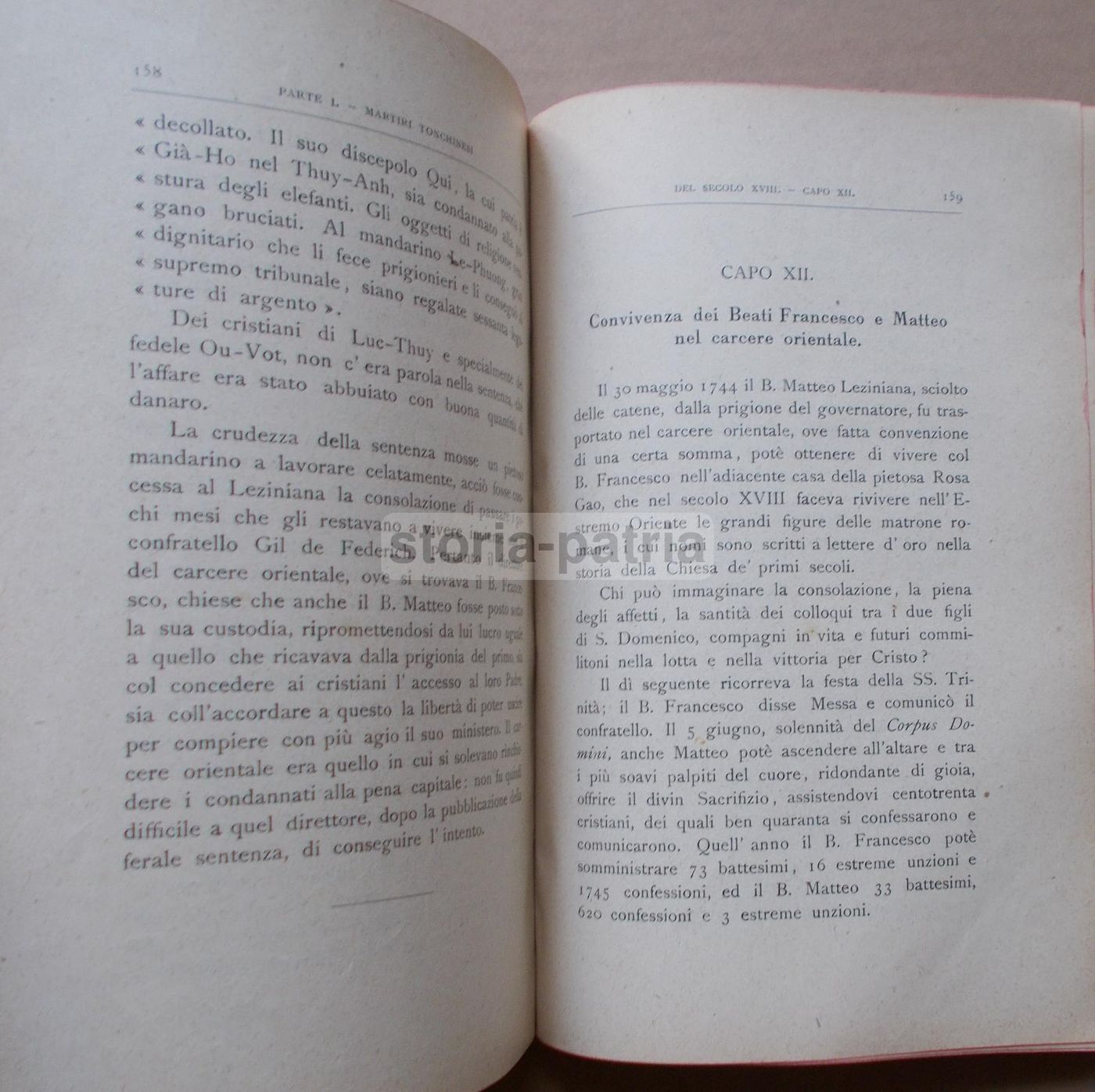 Gli Otto Martiri Tonchinesi Domenicani Beatificati 1906 Clementi