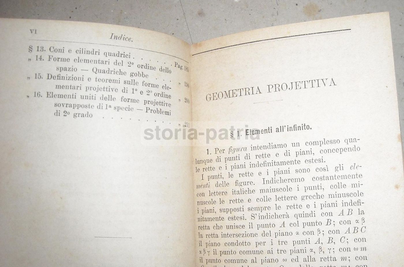 Geometria Projettiva Del Piano E Della Stella   Ferdinando Aschieri   Hoepli 1895