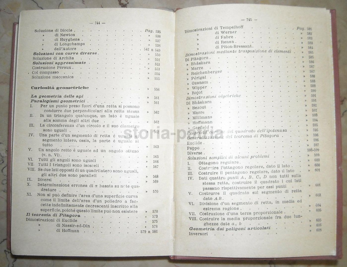 Matematica Dilettevole E Curiosa, Italo Ghersi, Hoepli, 1929