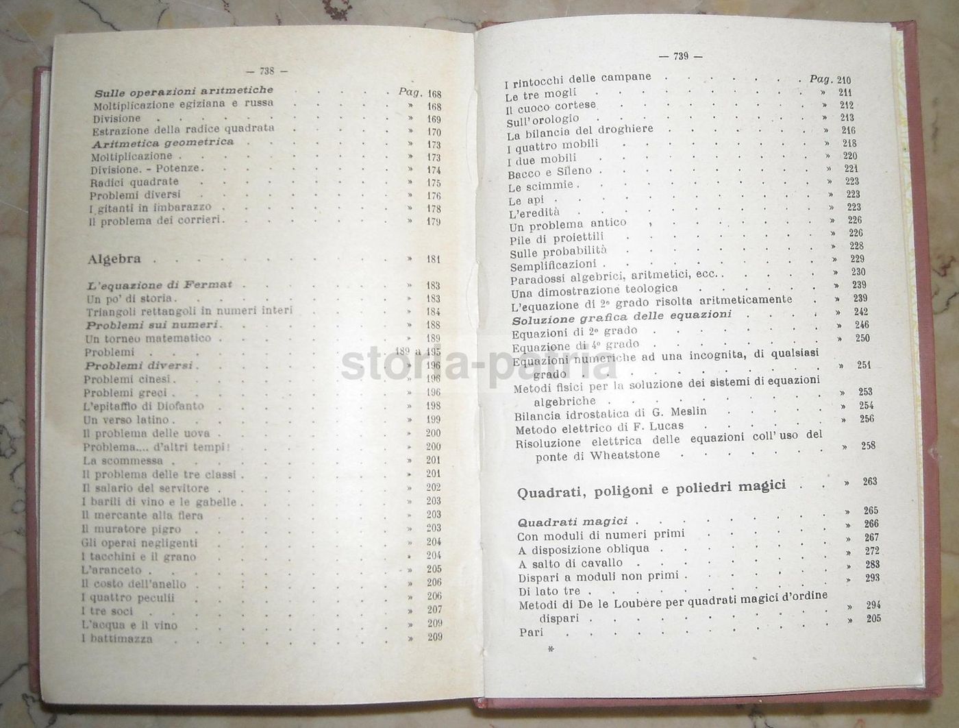 Matematica Dilettevole E Curiosa, Italo Ghersi, Hoepli, 1929