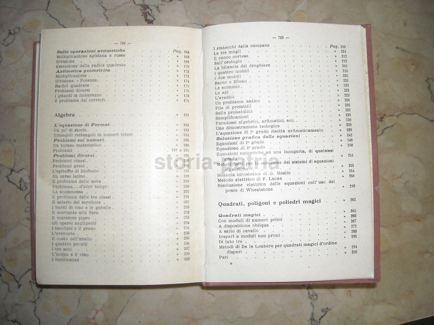 Matematica Dilettevole E Curiosa, Italo Ghersi, Hoepli, 1929