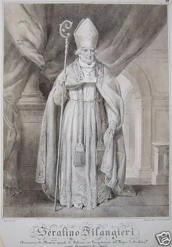 Litografia Arcivescovo Serafino Filangieri, Napoli e Palermo, Xix Secolo