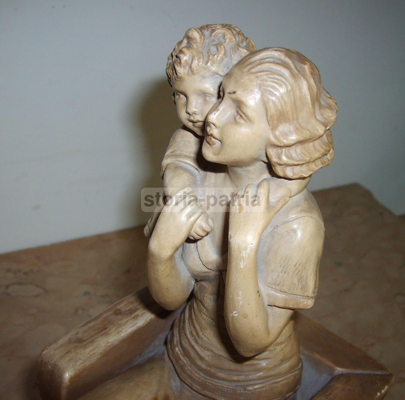 Scultura Maternità Pannunzio Creazioni Sodar Milano Anni '30