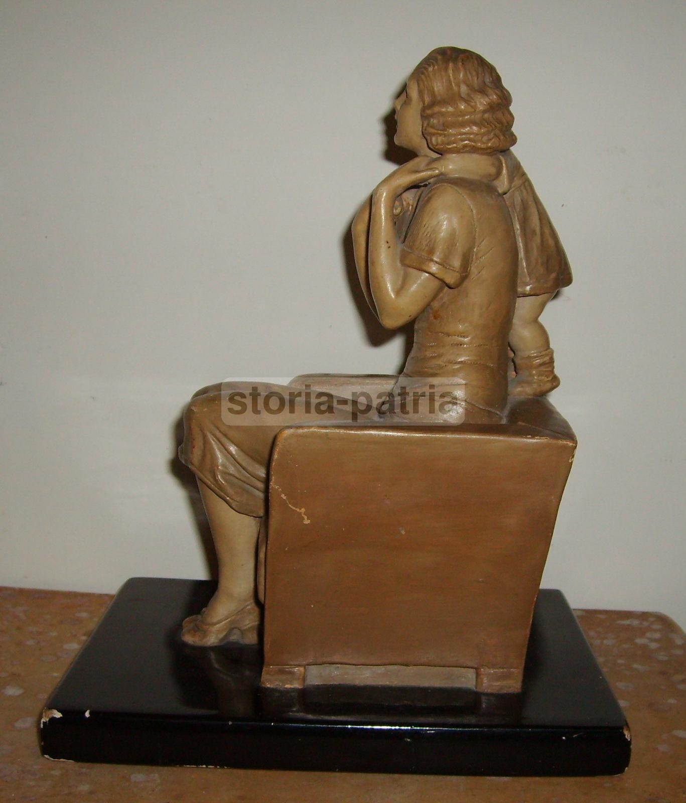 Scultura Maternità Pannunzio Creazioni Sodar Milano Anni '30