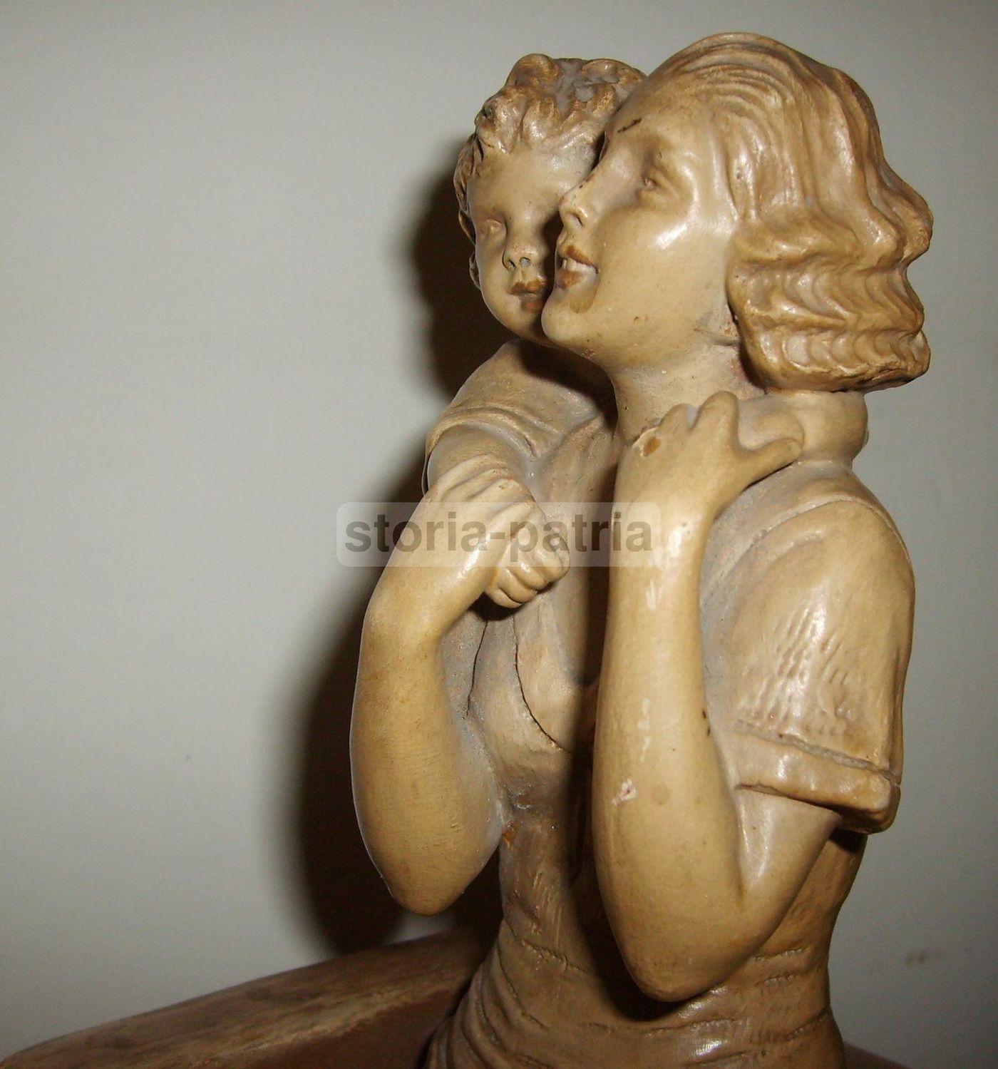 Scultura Maternità Pannunzio Creazioni Sodar Milano Anni '30