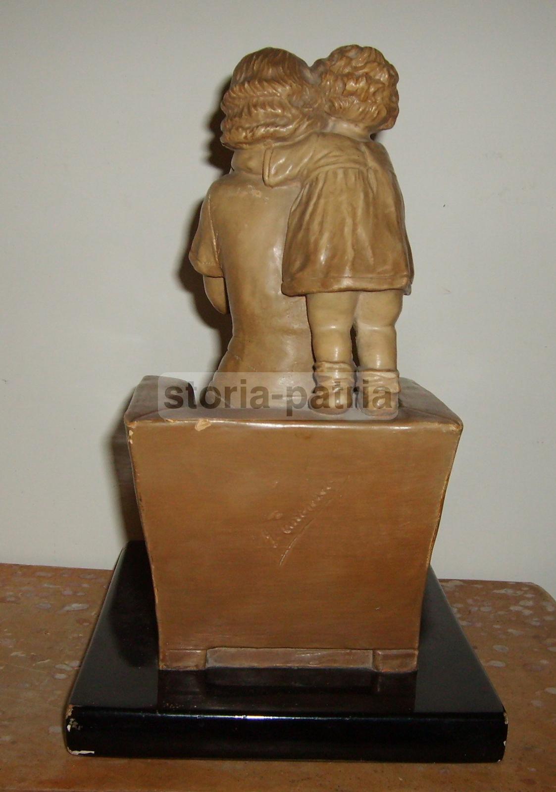Scultura Maternità Pannunzio Creazioni Sodar Milano Anni '30
