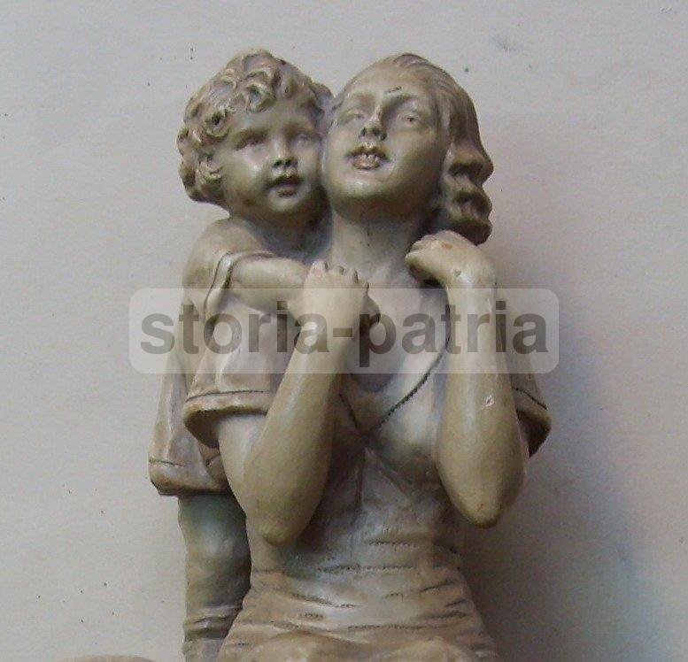 Scultura Maternità Pannunzio Creazioni Sodar Milano Anni '30