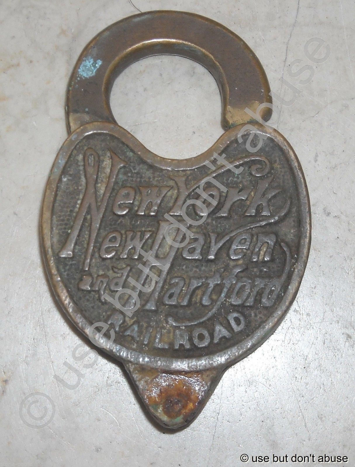 Lucchetto Ferroviario New York, New Haven And Hartford Railroad