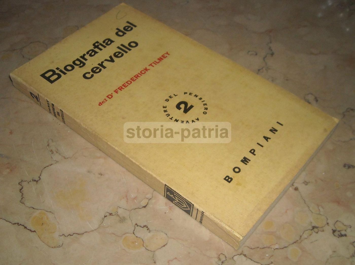 Biografia Del Cervello Di Frederick Tilney, Bompiani 1934