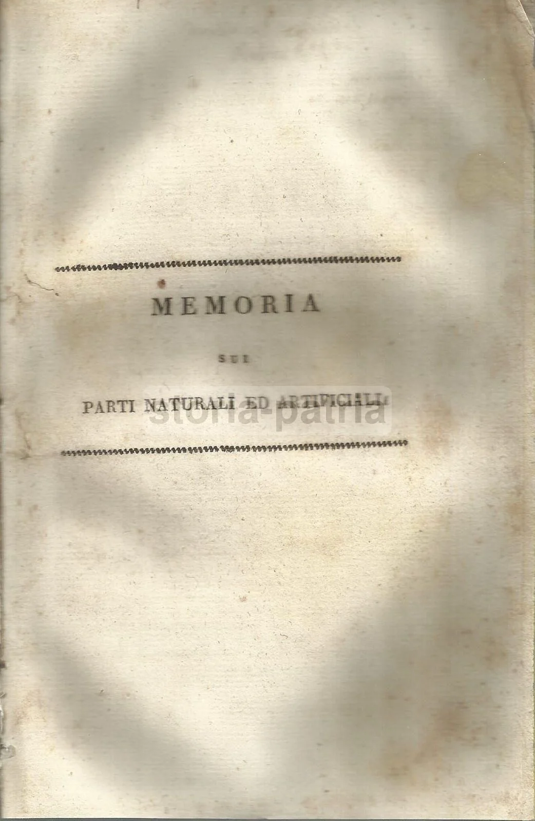 Obstetric Plate: Giovanni Sannicola, Naples, 1829