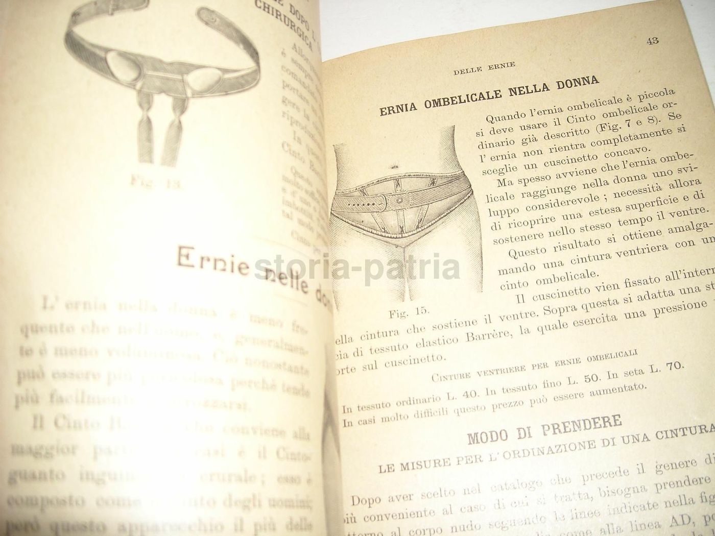 Ernie E Cinti Barrere: Catalogo Medico, Napoli 1906