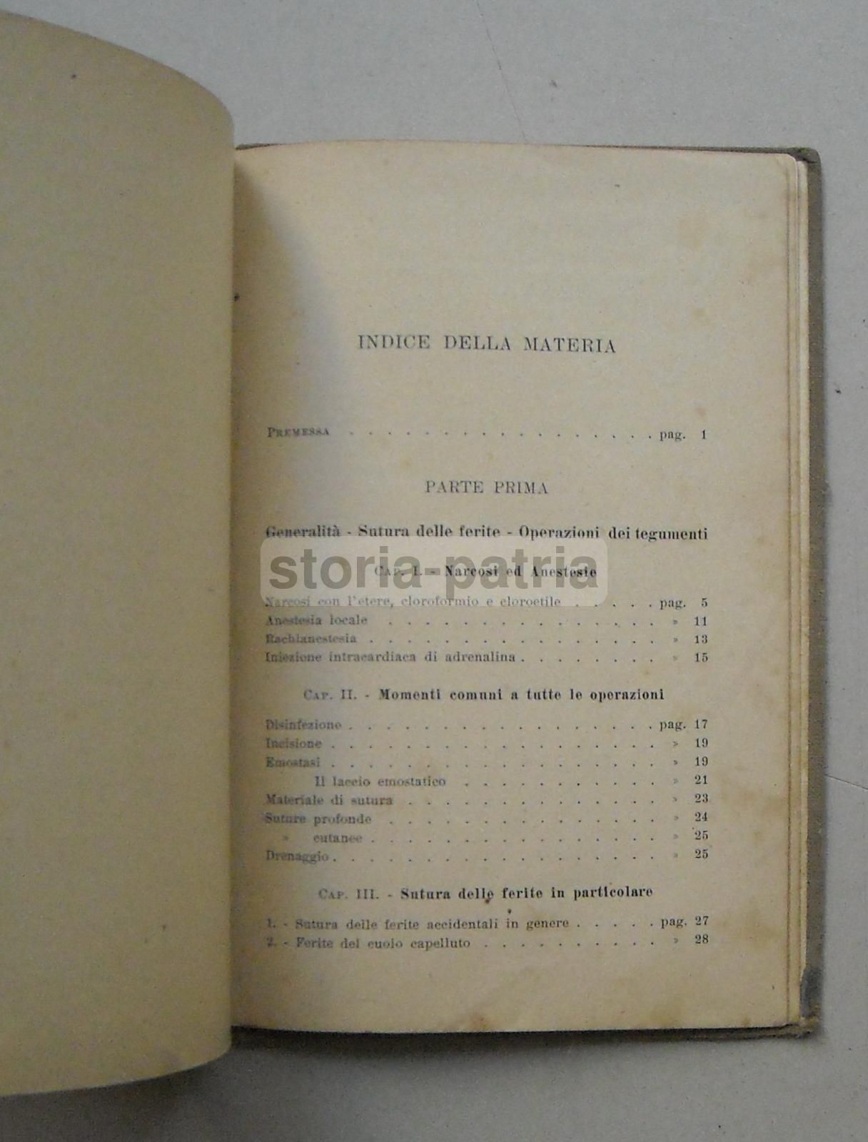 Chirurgia Comune E Di Urgenza, Umberto Nobili, 1933 Bologna