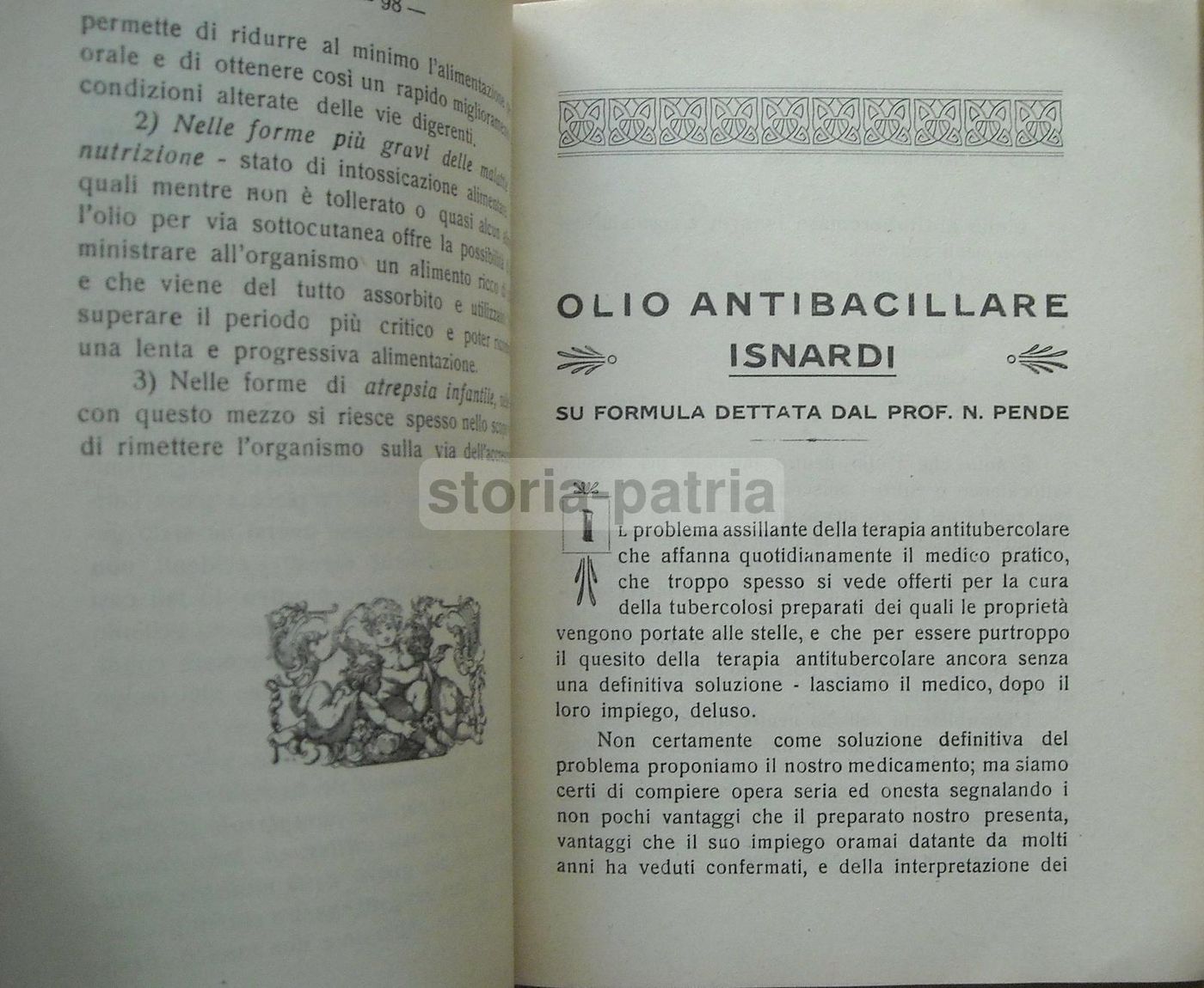Pietro Isnardi   Benefici Terapeutici Dell'Olio Di Oliva, 1928