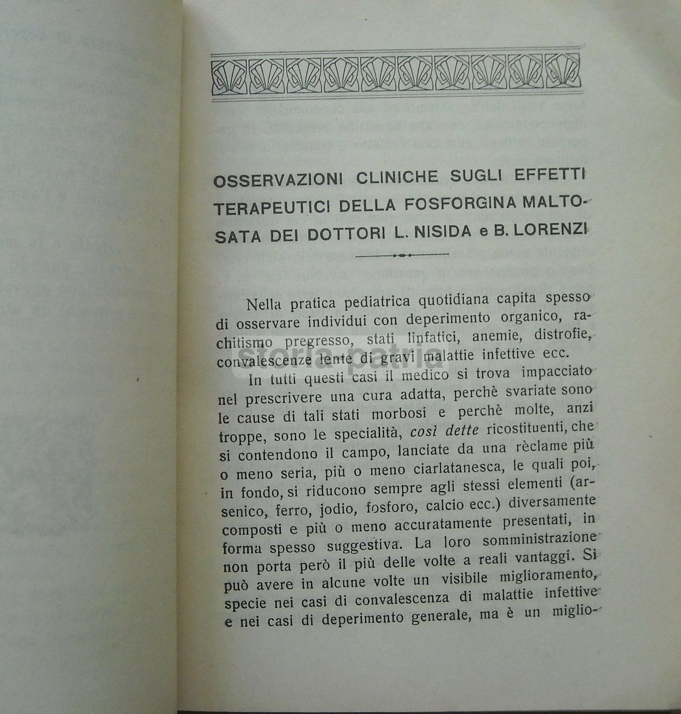 Pietro Isnardi   Benefici Terapeutici Dell'Olio Di Oliva, 1928