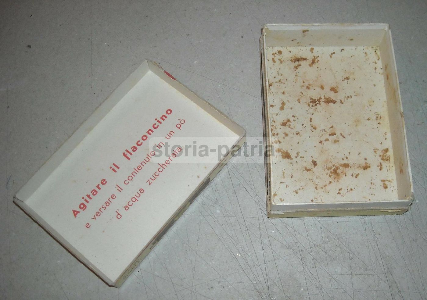 Astuccio Fermenti Lattici Fides Maggioni Calzolari Milano 1937