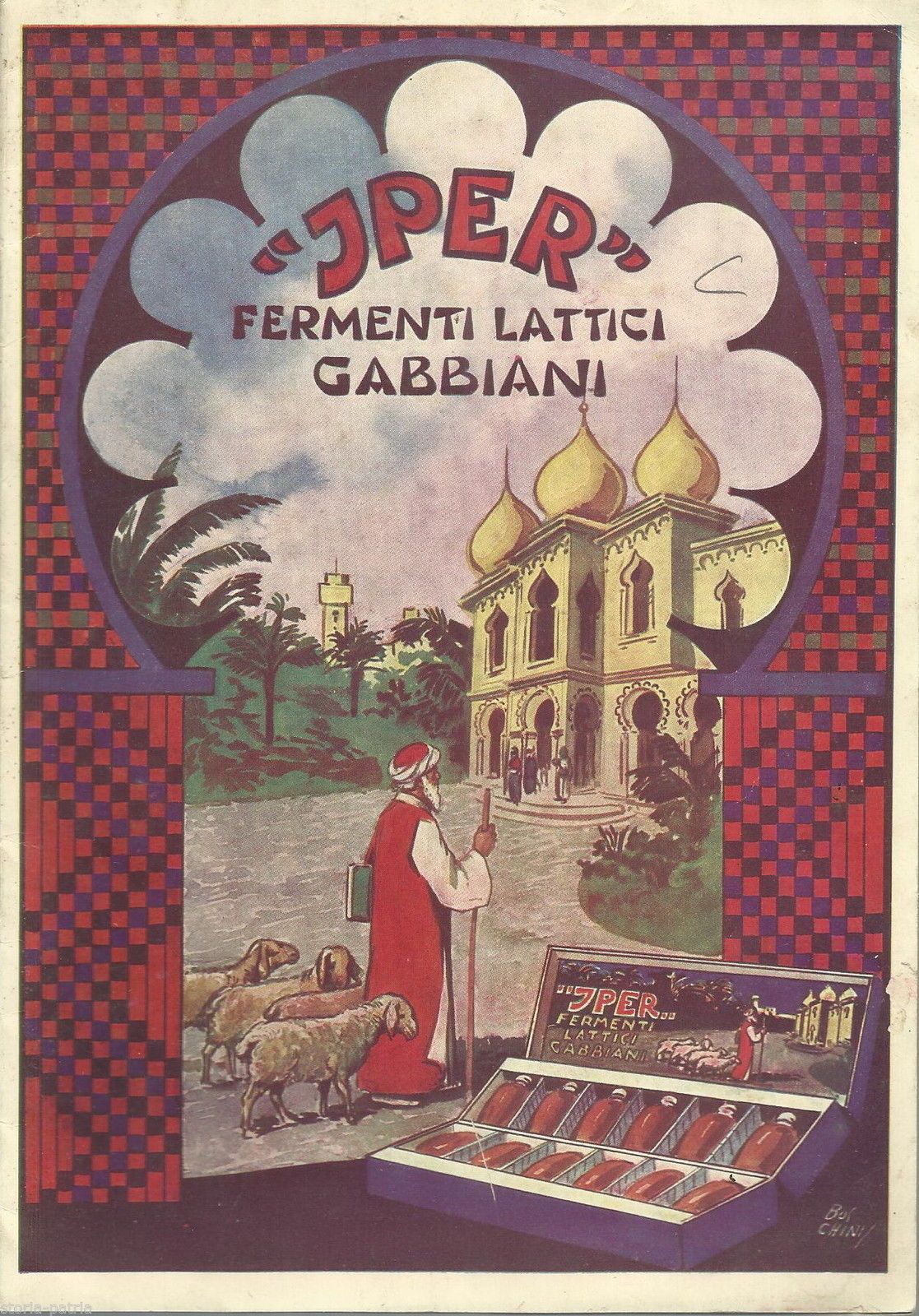 Iperfermenti Lattici Gabbiani Milano 1931: Pubblicazione Medica Rara