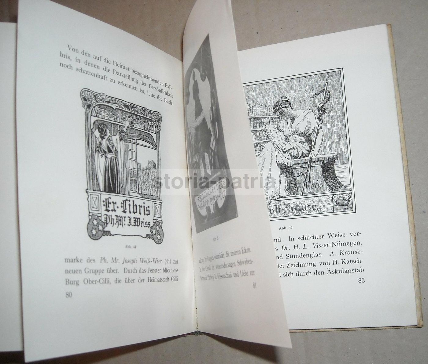 Exlibris Deutscher Apotheker Walter Zimmermann 1925   Farmacia