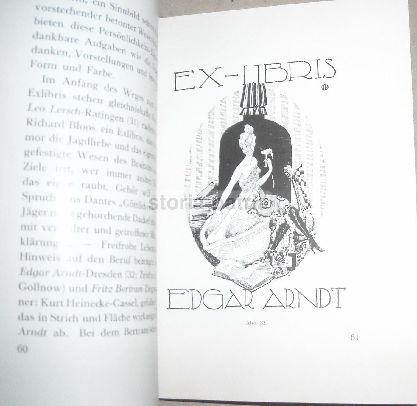 Exlibris Deutscher Apotheker Walter Zimmermann 1925   Farmacia