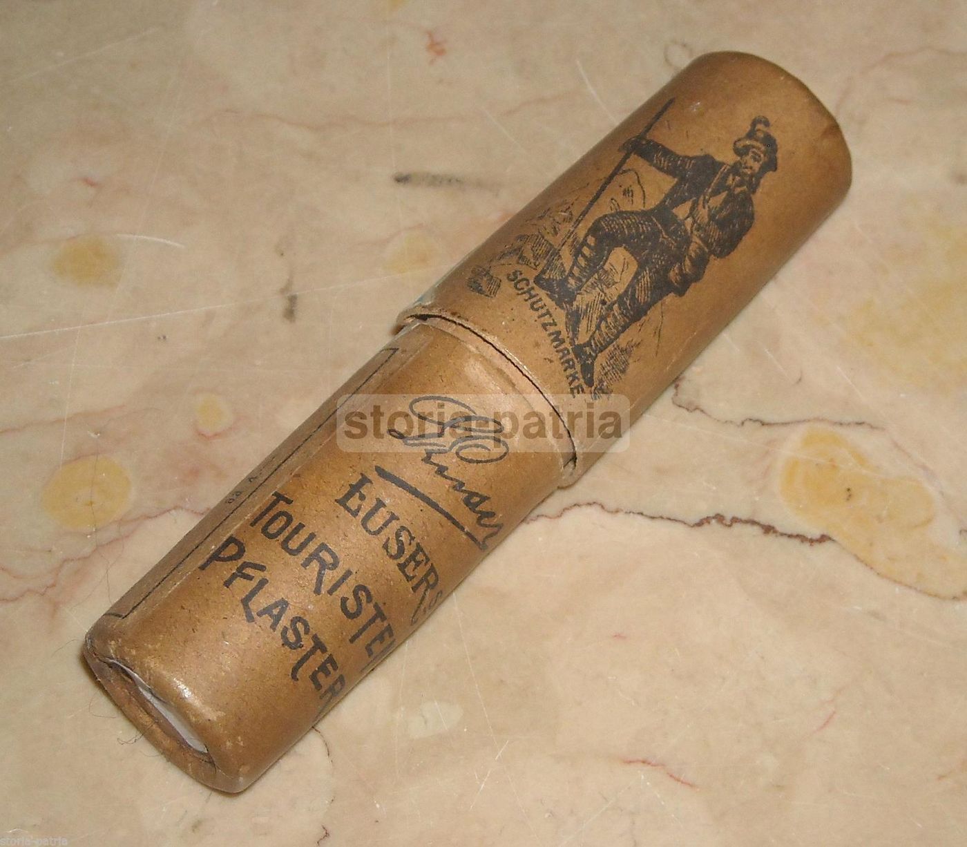 Astuccio Pubblicitario Farmacia Schwenk Vienna Garza Medica 1920