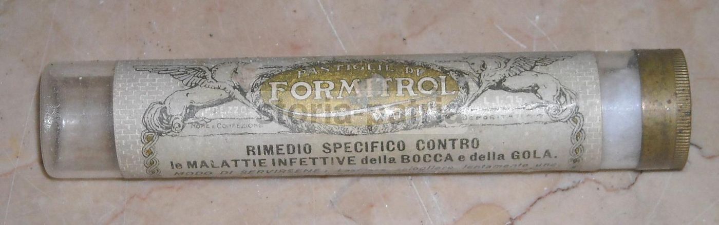 Astuccio Pastiglie Formitrol Wander Anni '30 Con Unicorni