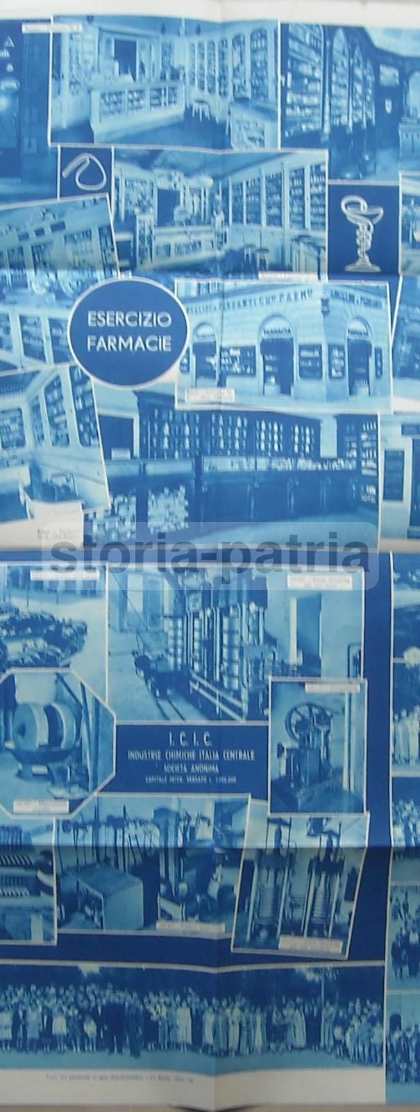 Pieghevole Pubblicitario Angelini & Ferranti, V Fiera Di Bari, Anni '30