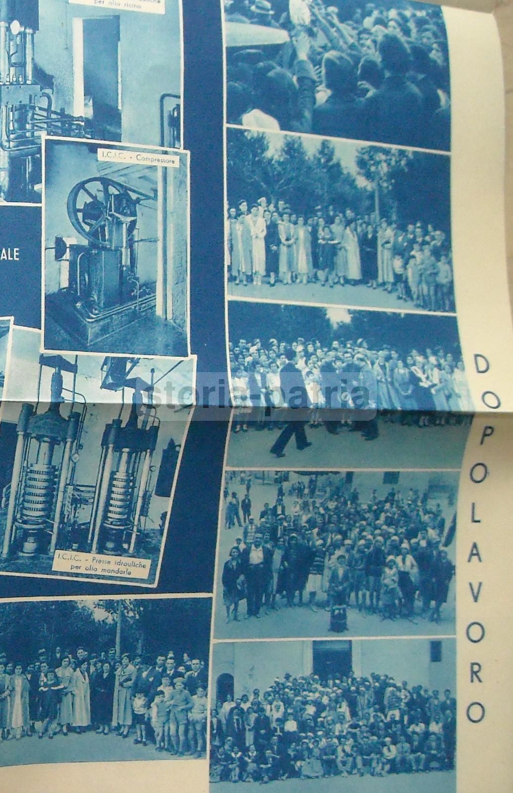 Pieghevole Pubblicitario Angelini & Ferranti, V Fiera Di Bari, Anni '30
