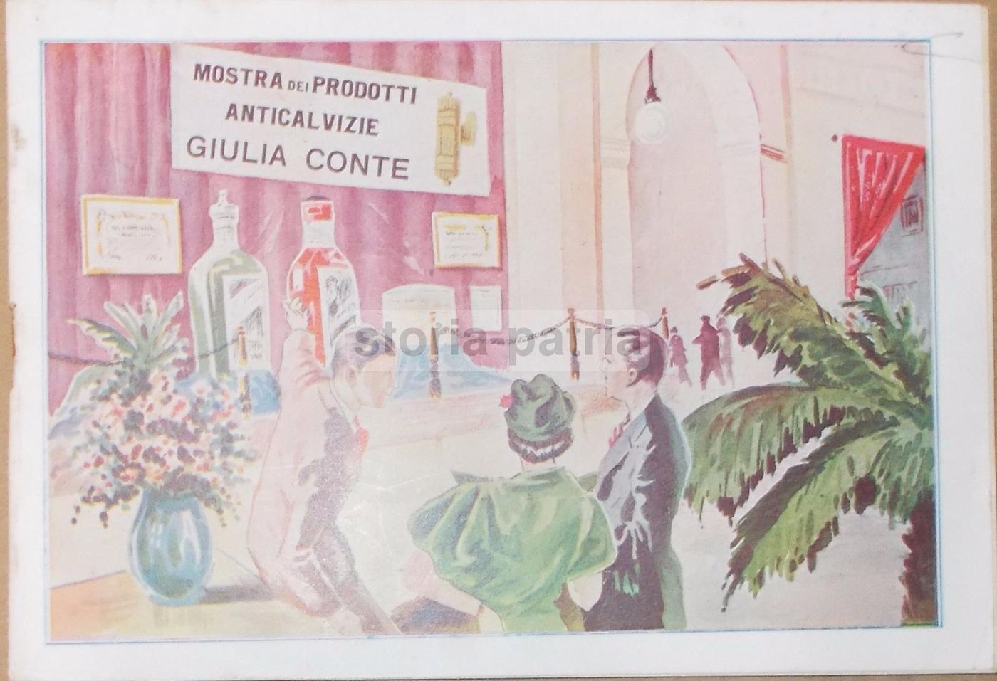Pubblicazione Anticalvizie Giulia Conte Napoli 1939 Farmacia Epoca