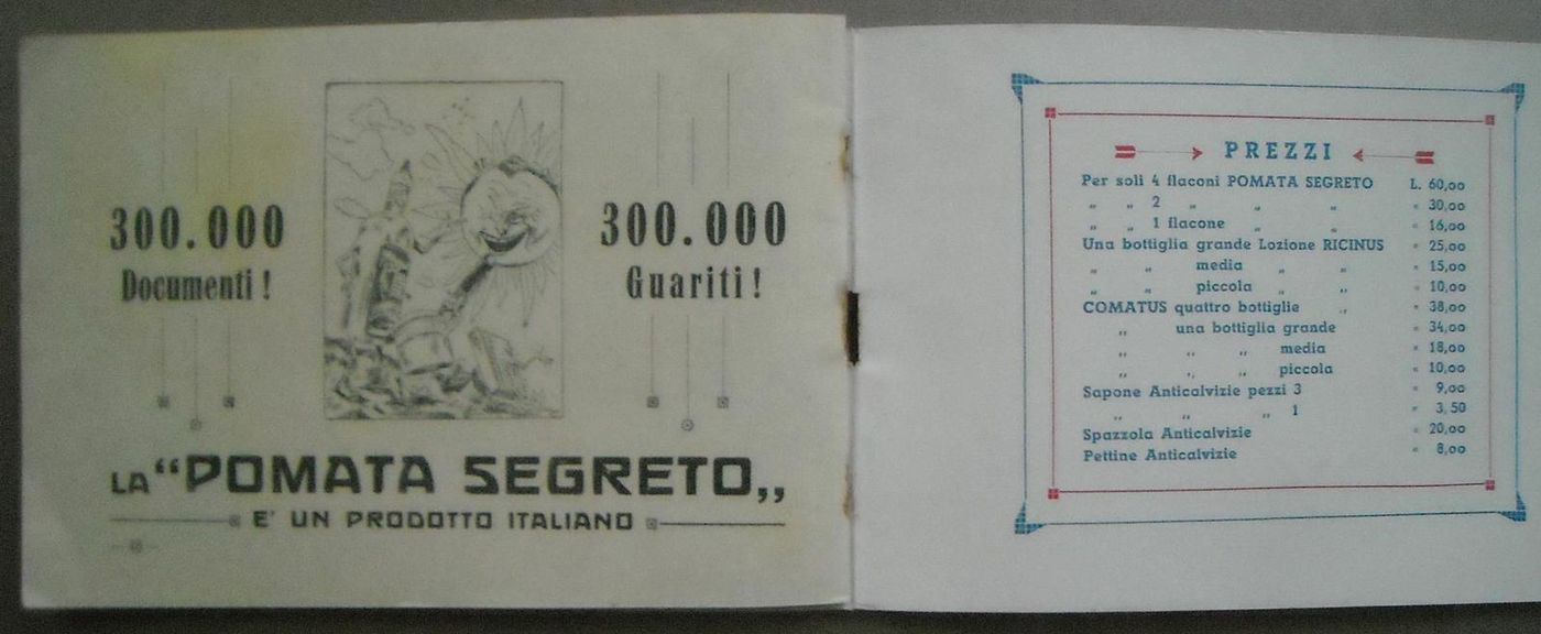 Pubblicazione Anticalvizie Giulia Conte Napoli 1939 Farmacia Epoca