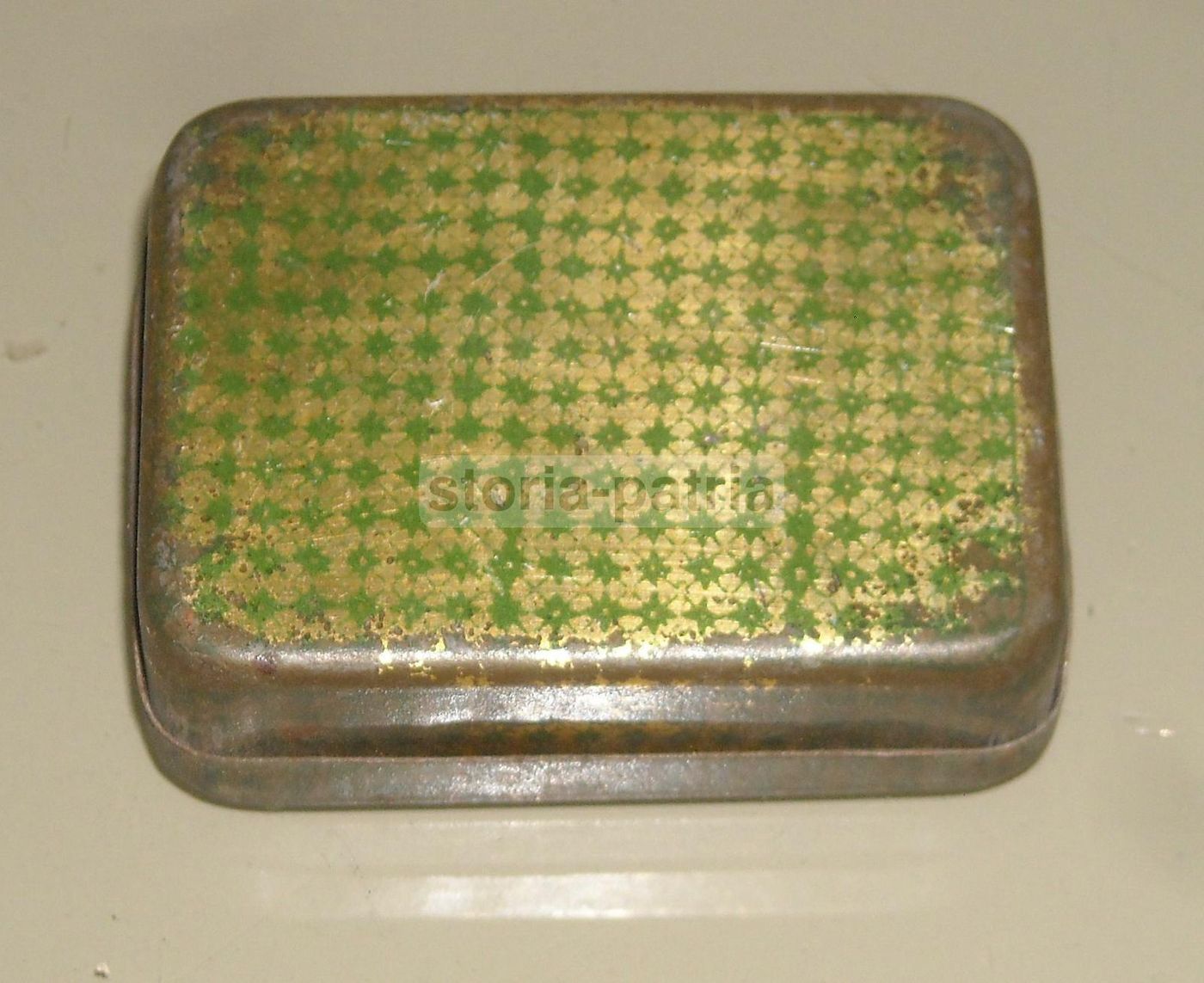 Scatola Pubblicitaria Pillole Antiemorroidali Fattori Milano 1920