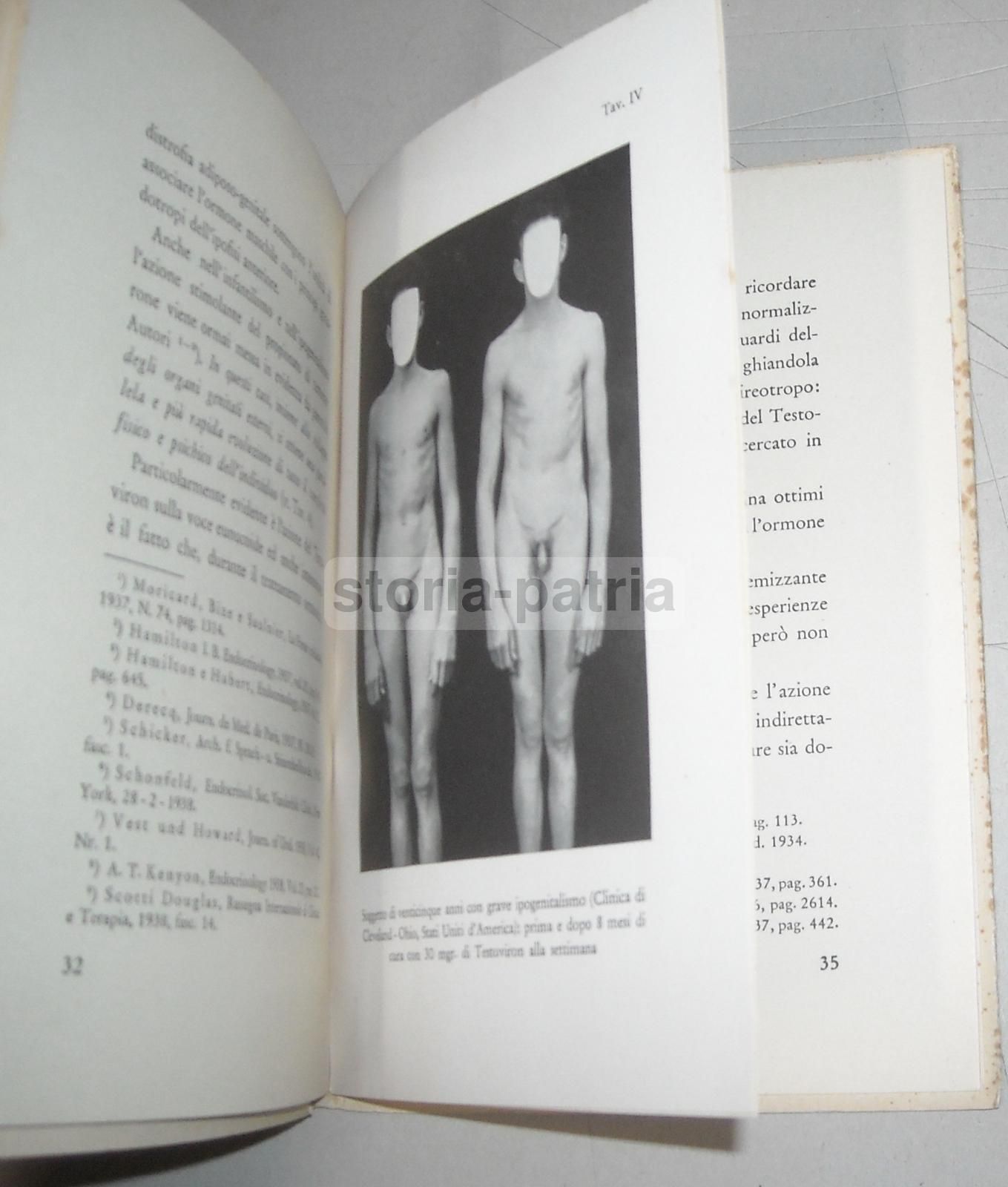 Testoviron Schering: Opuscolo Pubblicitario Medico Anni '30