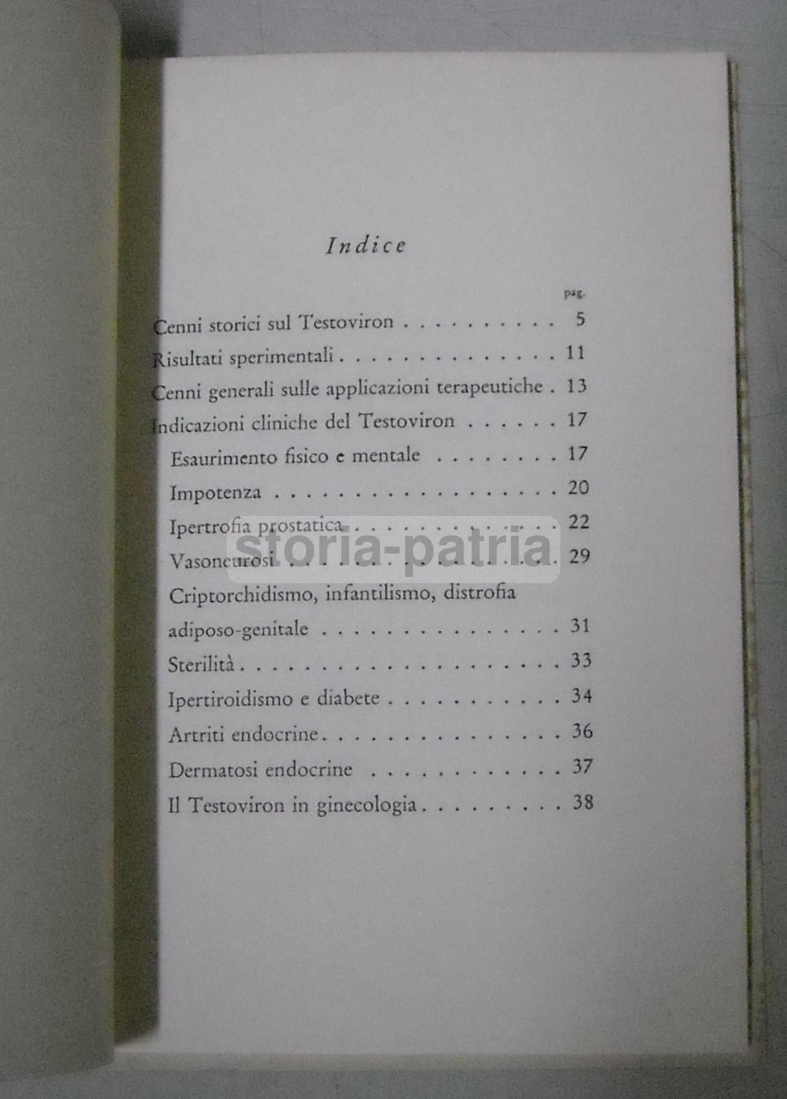 Testoviron Schering: Opuscolo Pubblicitario Medico Anni '30
