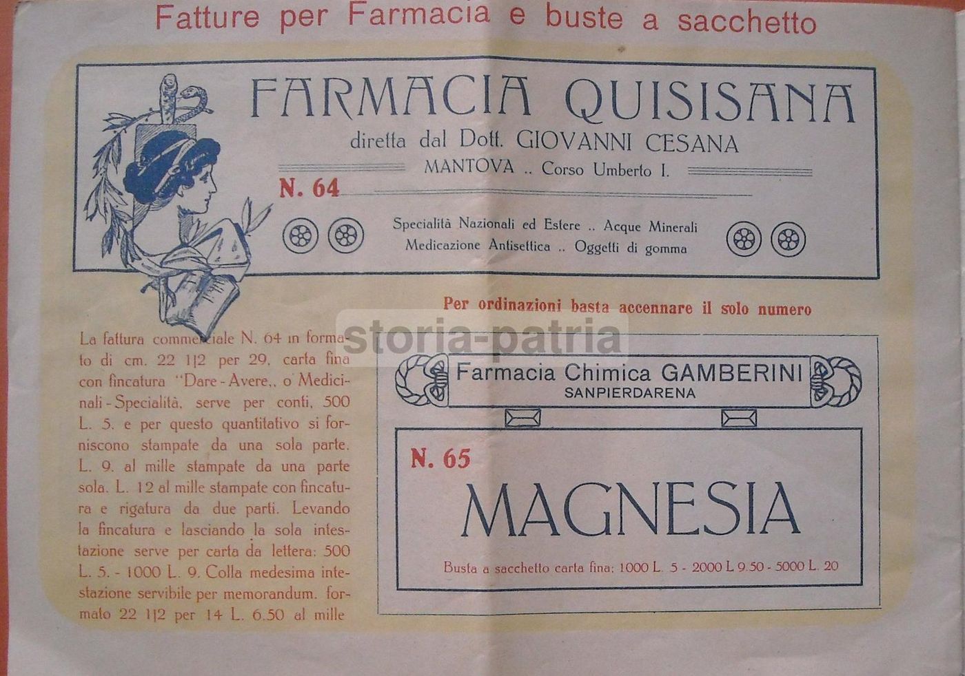 Etichette Farmaceutiche Antiche Negrotti Catania Cesana Mantova