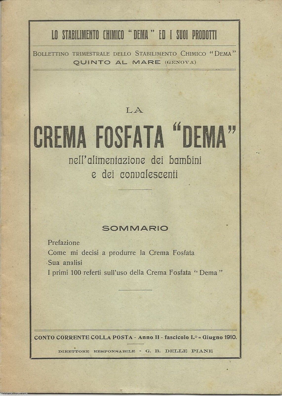 Crema Fosfata Dema 1910 Laboratori Genova Quinto Al Mare Farmacia