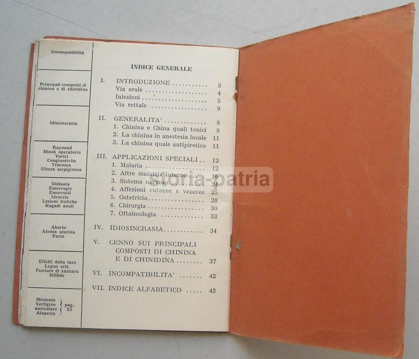 Ricettario Della Chinina 1938: Manuale Medico Farmacologico Sulla Malaria