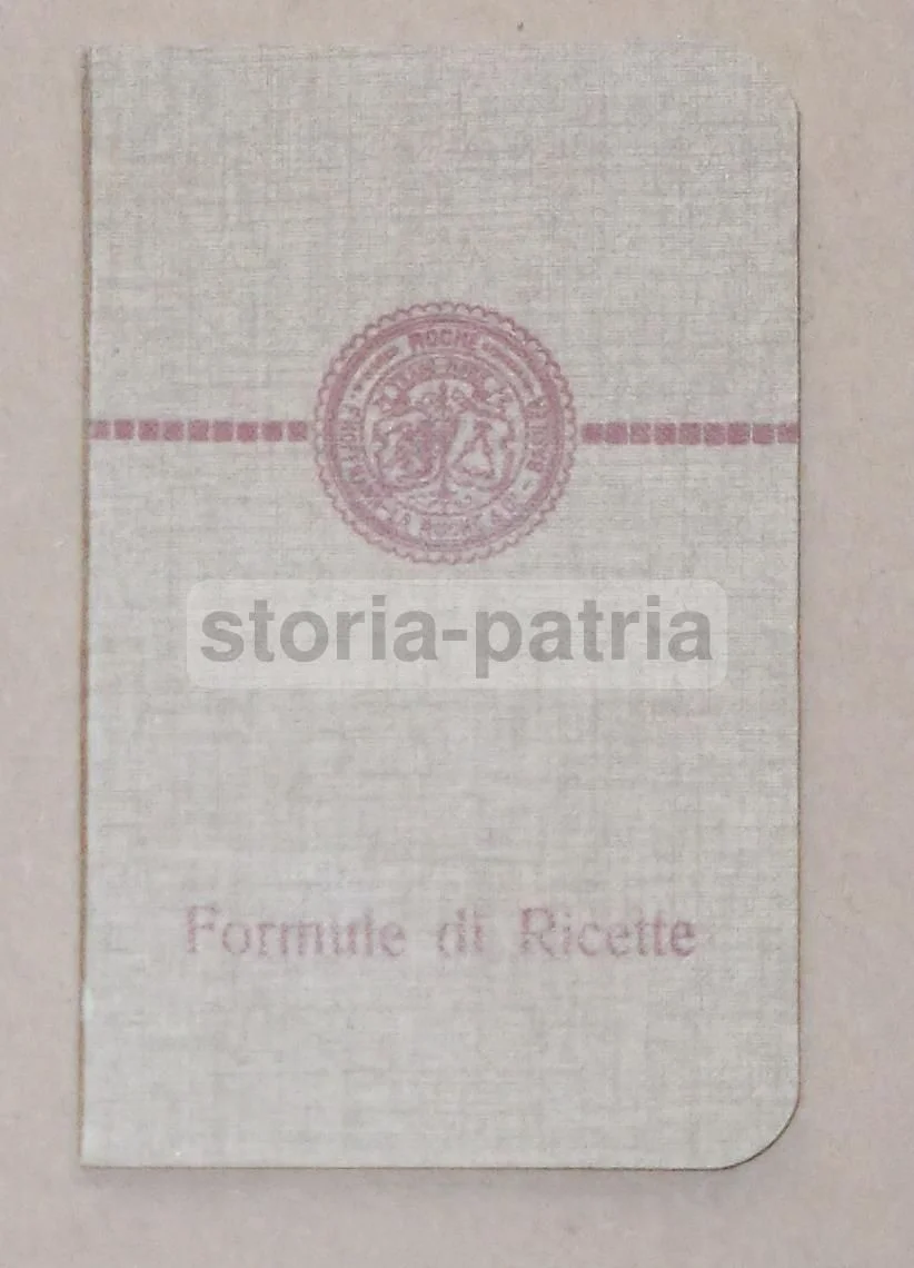 Hoffmann La Roche Formulary, Early 1900s: Vintage Medicines and Pharmacy