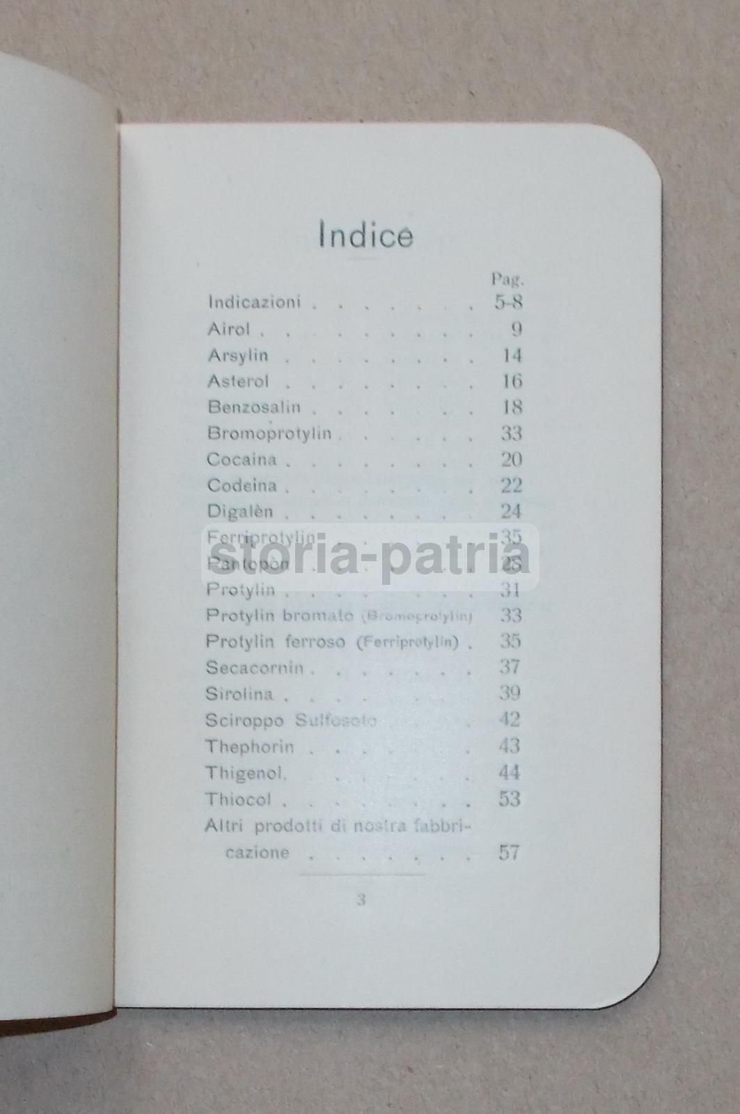 Ricettario Hoffmann La Roche, Primo '900: Medicinali E Farmacia d'Epoca